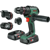 Bosch AKKUSKRUEMASKINE 18V-80 2X2,5AH M/TILB