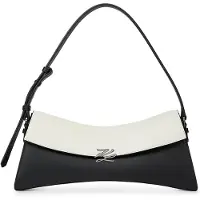 Karl Lagerfeld Skuldertaske 'K/Autograph' sort / hvid