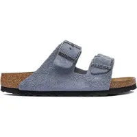 Birkenstock Pantoletter 'Arizona' dueblå