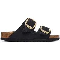 Birkenstock Birkenstocktil kvinder. 1032881 Sandaler Arizona Big Buckle (Smal pasform) sort (39), Fast, Ingen, Casual