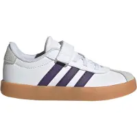 Adidas sko - VL Court 3.0 El C - Ftwwht/Violet/Gum3 - - 31 - Sko