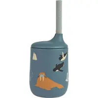 Liewood Ellis printed sippy cup tudkop med sugerør 23 cl Arctic Sea-Ocean view