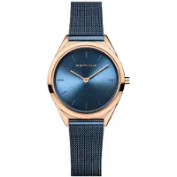 Bering Dameur 17031-367 Classic Blå/Stål Ø31 mm
