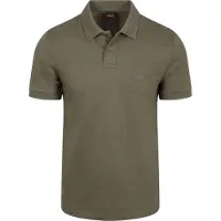 BOSS Slim-fit poloshirt i bomuld med stræk og logomærke