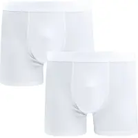 Alan red Boxer 2-Pack Sort Hvid måle