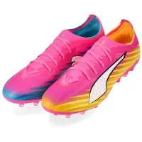 Puma Ultra 6 Match MG Showtime - Pink/Hvid/Orange/Blå/Sort - Multi Ground (MG), størrelse 42