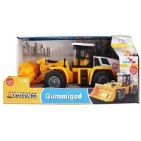 Impulse Toys Gummiged m/lys og lyd 1:16 (friction)