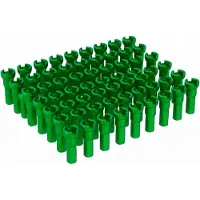 Sapim Alluminium 14 Mm Nippel Til Cykel 100 Enheder