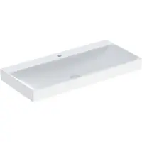 Geberit Håndvask ONE 105x48cm hvid hh/midt u/ol