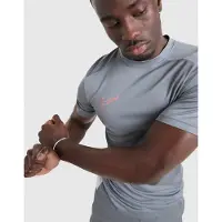 Nike Trænings T-Shirt Dri-FIT Academy 25 - Grå/Hvid/Pink, størrelse X-Large