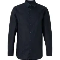 Armani Exchange A|X Armani Exchangetil mænd. XM001587AF16631UB101 Skjorte Regular Fit navy (XXL), Casual, Bomuld, Klassisk, Lange ærmer, Blå