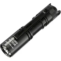 Nitecore MT1A Pro, Hånd lommelygte, Sort, Aluminium, Knapper, 2 m, 2 m