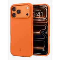 Spigen Silicone Fit MagSafe - cosmic orange - iPhone 17 Pro