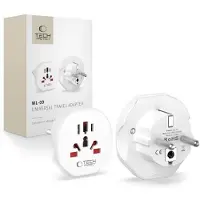 Tech-Protect Universal rejseadapter - EU-stik til US/UK/AU/CN