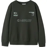 Name it Sweatshirt 'NKMKAS' grafit / mint