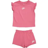 Nike Shortssæt - T-shirt/ Shorts - Peony m. Logo - - 5 år (110) - Shorts