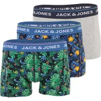 Jack & Jones Boksershorts 'JACCODY' mørkeblå / grå-meleret / græsgrøn / sort