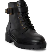 Ralph Lauren Snørestøvletter 'ALLYSON' sort