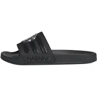Adidas Pantoletter 'ADILETTE' sort / hvid
