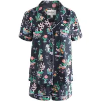 Cath Kidston Shorty '' grøn / orange / sort / hvid