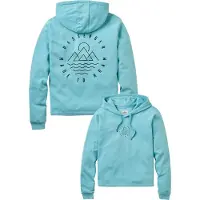 Passenger - Sweatshirts dame - Remote Recycled Cotton Hoodie W Retro Blue til UnisexBomuld - Størrelse XS - Blå