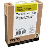 Epson T40 Blækpatron Gul