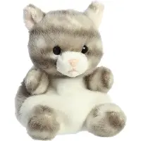 Aurora 33614 Palm Pals Silver Kitty Cat 5 i bl?d leget?j gr? og hvid