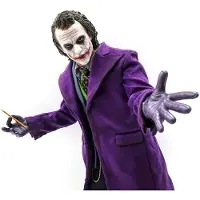 Hot toys Figur QS010 - DC Comics - The Dark Knight - The Joker Deluxe Version