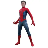 Hot toys Figur MMS679 - Marvel Comics - Spider Man : No Way Home - Spider Man New Red And Blue Suit Standard Version