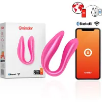 Oninder - LISBOA PINK G-POINT & CLITORIS STIMULATOR - FREE PINK APP
