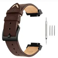 INF Urrem i ægte læder til Casio G-SHOCK DW-5600/GWB5600/GA-2100 Brown+Black