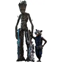 Hot toys Figur MMS476 - Marvel Comics - Avengers 3 : Infinity War - Groot & Rocket Deluxe Version