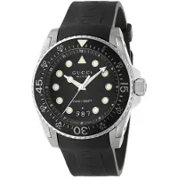 Gucci YA136204B Dykkerur til mænd i sort