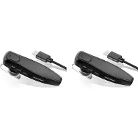 Semoic 2X for Walkie Talkie Wireless PTT Headset Earpiece Hands-Free K Plug for UV-5R BF-888S