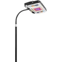 INF 1,6m Stand Plant Light med Timer og Lysdæmper Black