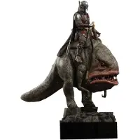 Hot toys Figur TMS046 - Star Wars : The Mandalorian - Mandalorian & Blurrg