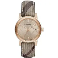 Burberry BU9040 The City roséguld-tonet dameur