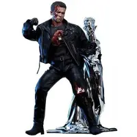 Hot toys Figur DX13 - Terminator 2 : Judgment Day - T800 Battle Damaged Version Deluxe Version