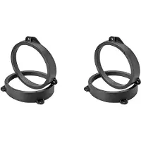 Semoic 4X Front Door Speaker Adapter 6.5 Inch for Forester Impreza Outback WRX/STI Audio Speaker Spacer Ring Bracket