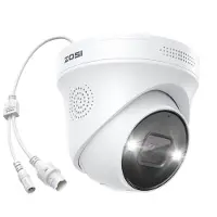 INF POE 5MP IP-webkamera, 2-vejs lyd, nattesyn, lyd- og lysalarm, IP66