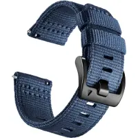 INF Nylon urrem til Garmin Forerunner 255/265/245 Smartwatch Blue S