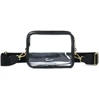 INF Gennemsigtig taske Black