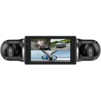 INF High Definition Night Vision Quad Lens WiFi Dash Cam C312/Y10 - Fire-kanals optagelse med 32GB TF-kort