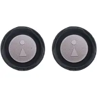 Zandona 2Pcs 2.75 Inch Audio Bass Diaphragm Passive Radiator 76MM Vibration Membrane Parts Accessories for Xtreme Speaker Repair