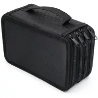 INF Penneetui - Penneholder i Oxford stof Black