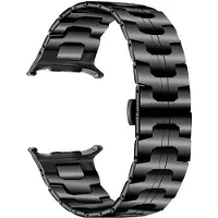 INF Iron Man rustfrit stålrem til Samsung Galaxy Watch7 47mm Black