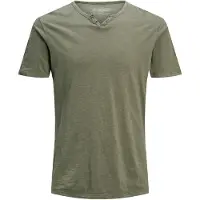 Jack & Jones Bluser & t-shirts 'ESPLIT' khaki