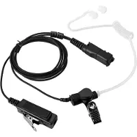 Semoic Walkie Talkie – luftakustisk rør PPT-headset Earpie
