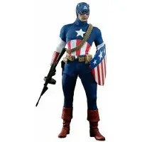 Hot toys Figur MMS205 - Marvel Comics - Captain America : The First Avenger - Captain America Star Spangled Man Version