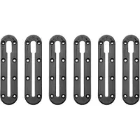 Semoic 6X Kayak Slide Track Rails Bracket DIY Accessories Fishing Rod Holder Mounting Base Rack Compatible RAM